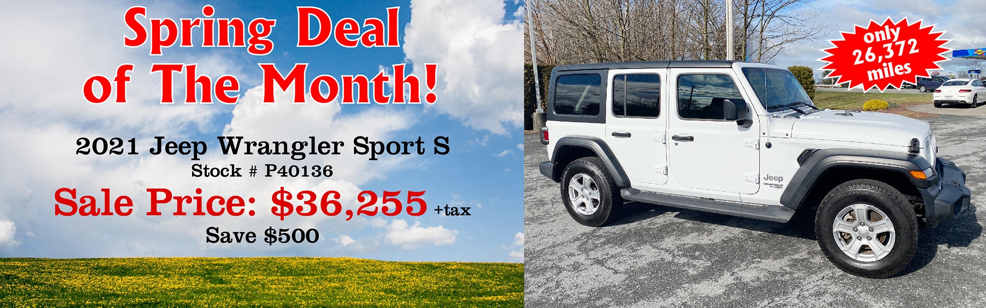 March Special Jeep